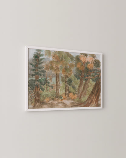 Jungle Landscape Print- Wall Art -Paperhus- Printable wall art - Instant downloads - DIY home decor -Paperhus