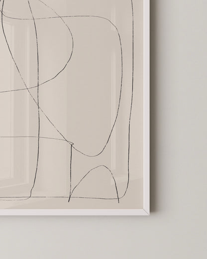 Minimalist Line Print- Wall Art -Paperhus- Printable wall art - Instant downloads - DIY home decor -Paperhus