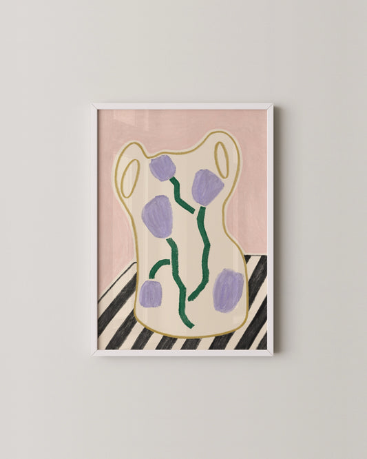 Playful Vase Print- Wall Art -Paperhus- Printable wall art - Instant downloads - DIY home decor -Paperhus