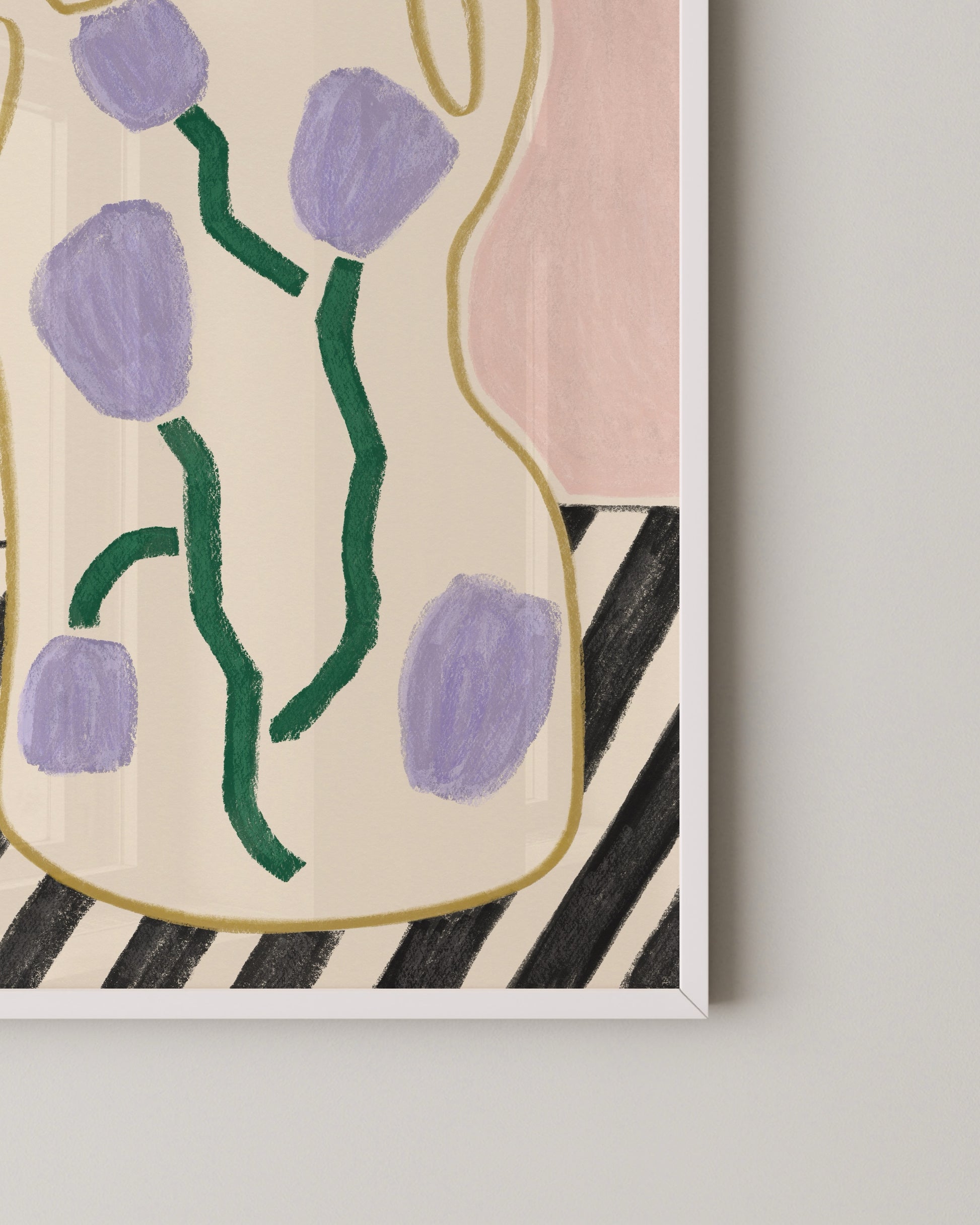Playful Vase Print- Wall Art -Paperhus- Printable wall art - Instant downloads - DIY home decor -Paperhus