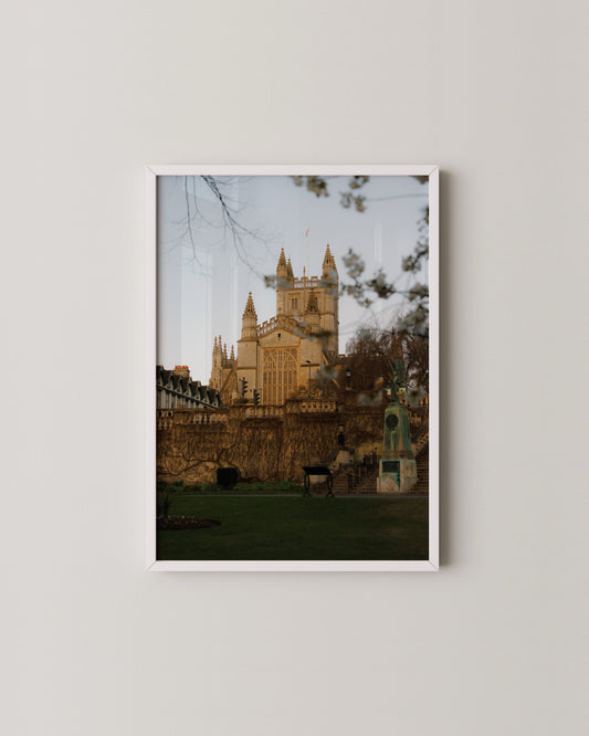 Bath Abbey in Morning Light | Bath England Fine Art Photography Print