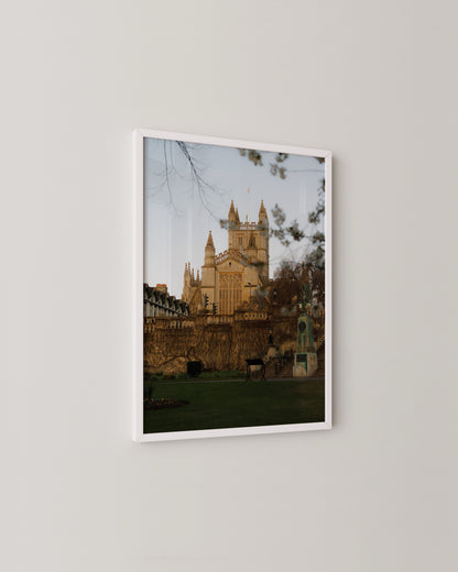 Bath Abbey in Morning Light | Bath England Fine Art Photography Print