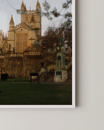 Bath Abbey in Morning Light | Bath England Fine Art Photography Print