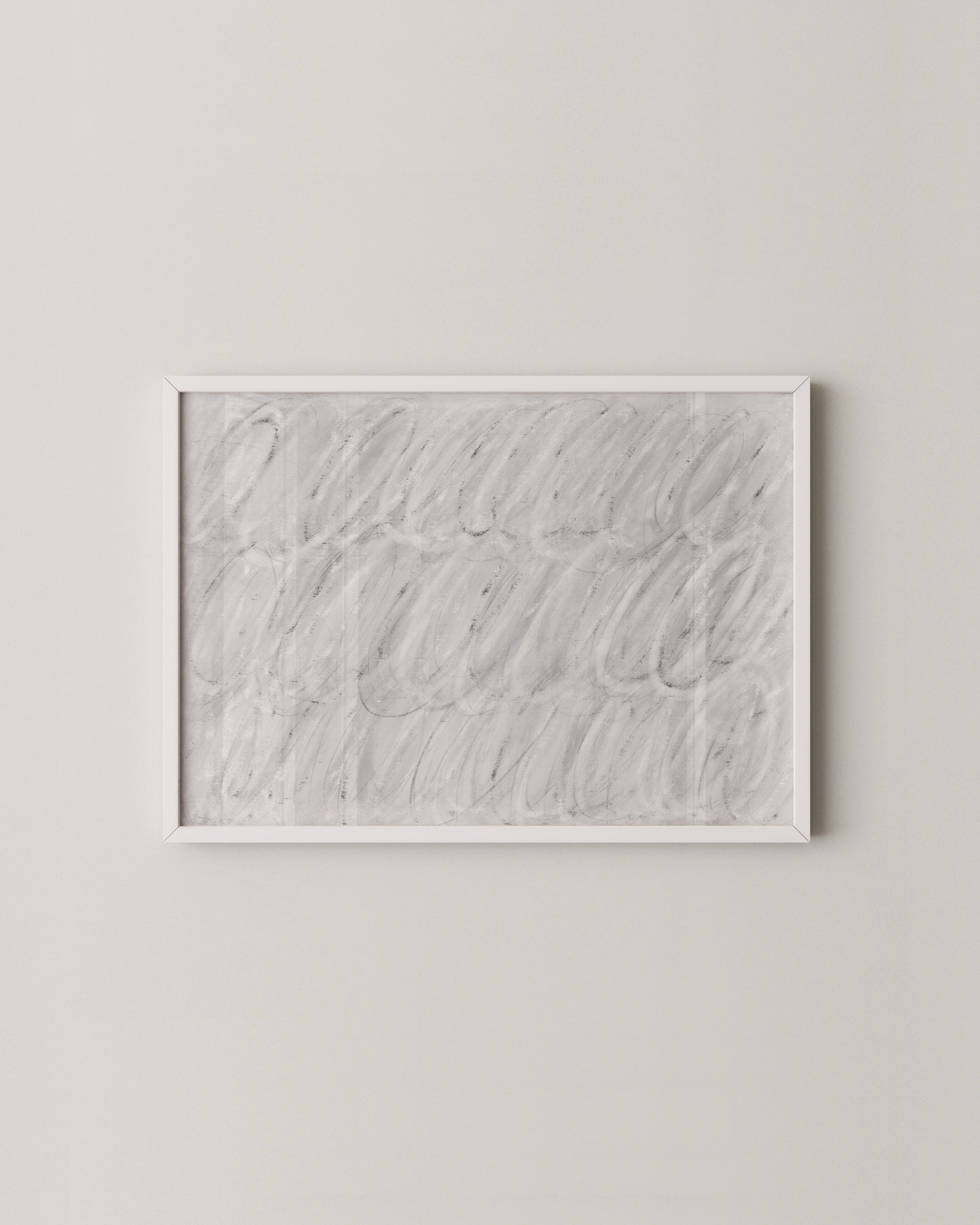 Grey Scribble Abstract Print- Wall Art -Paperhus- Printable wall art - Instant downloads - DIY home decor -Paperhus
