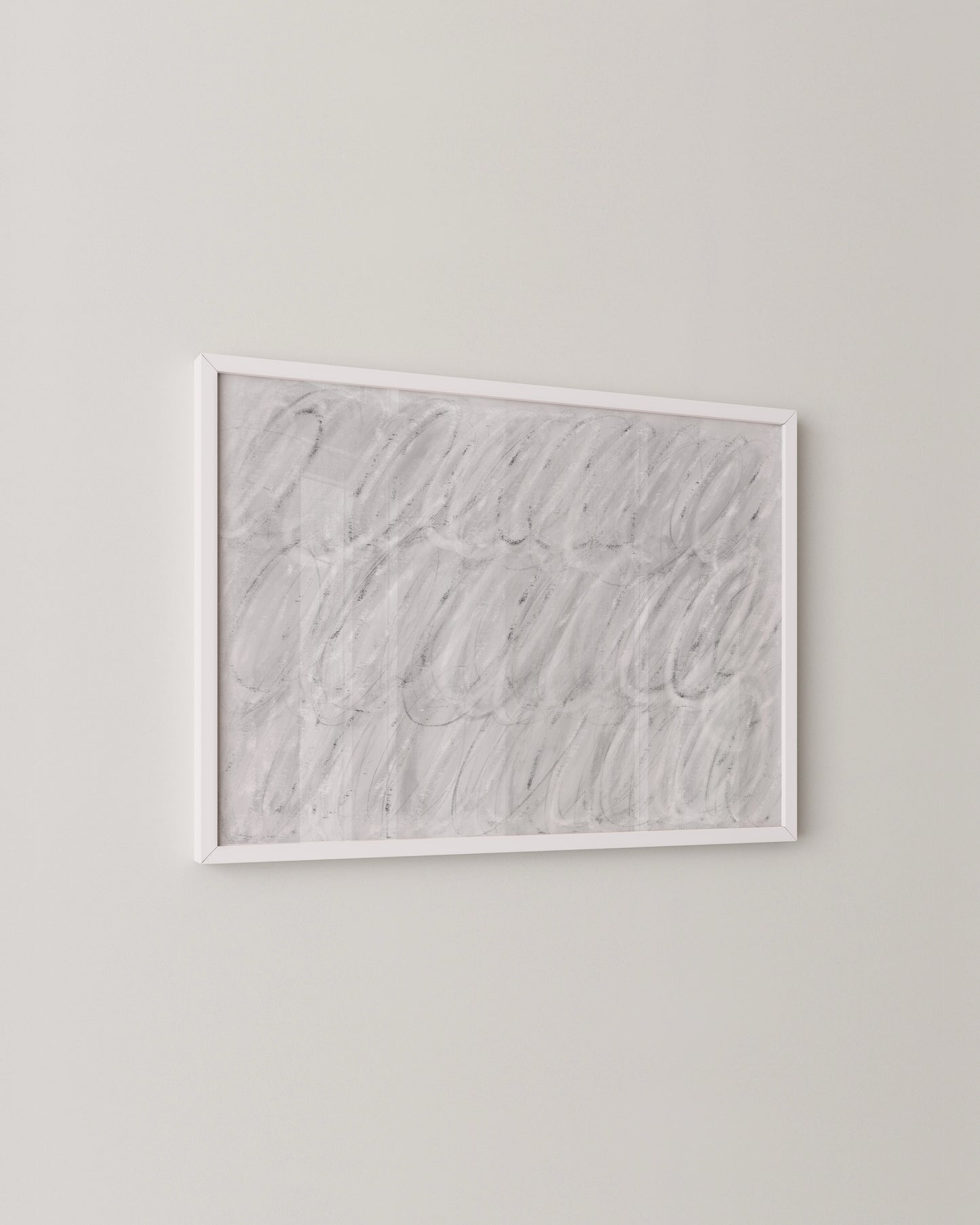 Grey Scribble Abstract Print- Wall Art -Paperhus- Printable wall art - Instant downloads - DIY home decor -Paperhus
