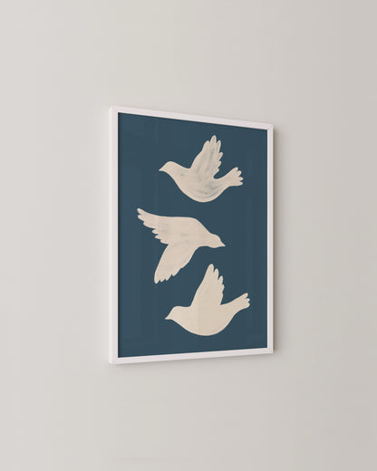 Dove Print- Wall Art -Paperhus- Printable wall art - Instant downloads - DIY home decor -Paperhus