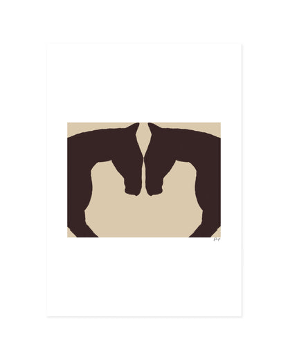 Equine Form IV printable wall art by Paperhus