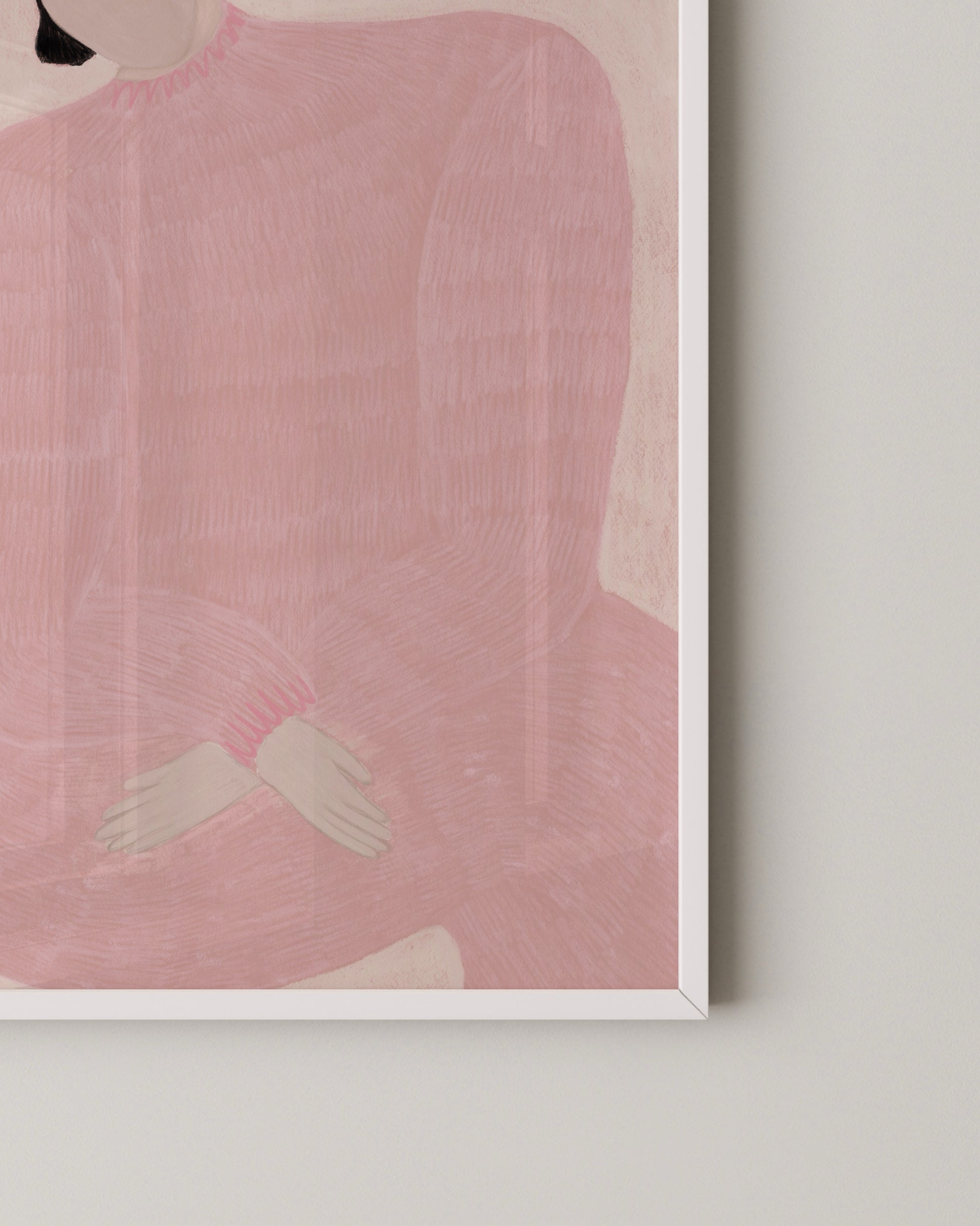 Pink Lady Print- Wall Art -Paperhus- Printable wall art - Instant downloads - DIY home decor -Paperhus