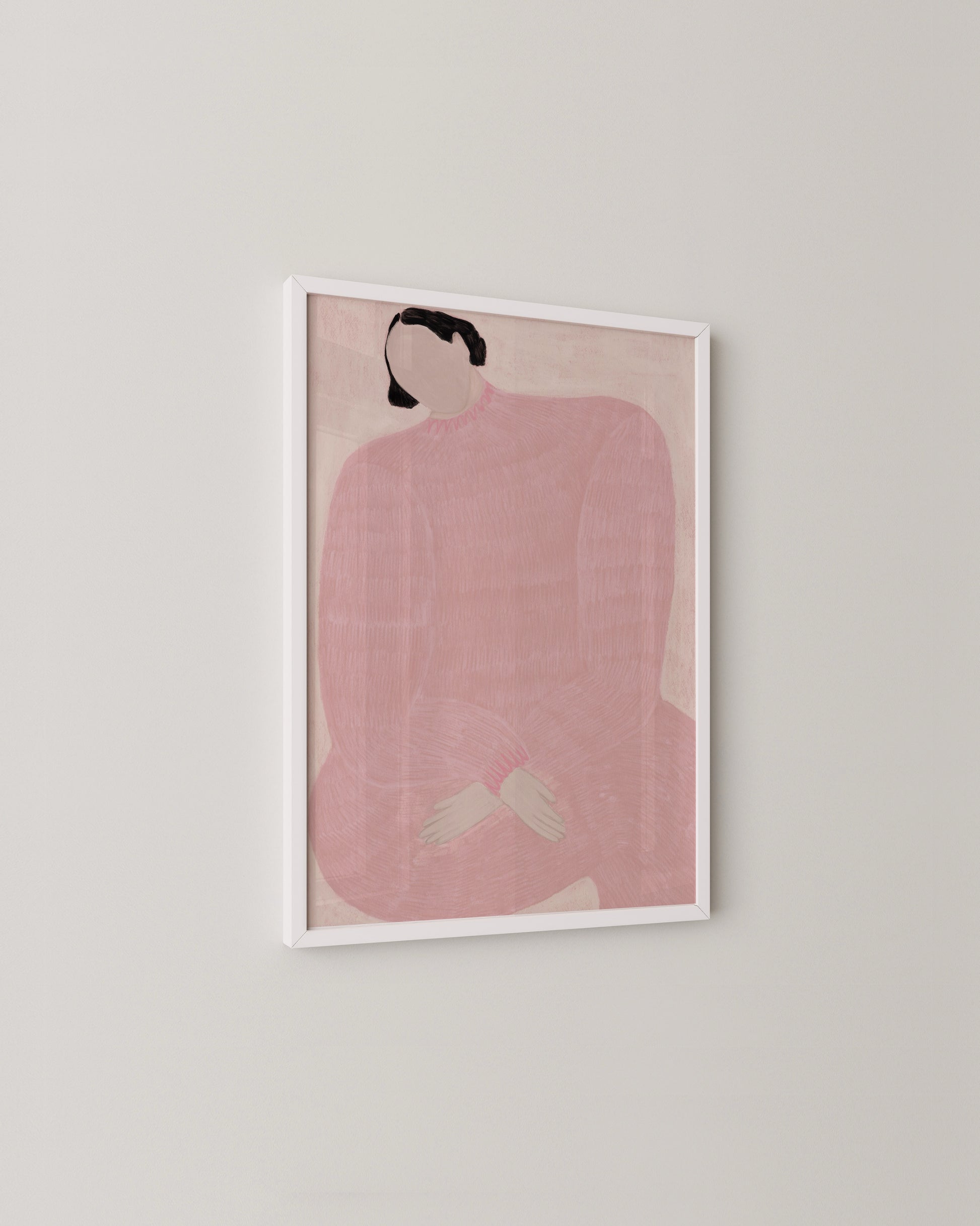 Pink Lady Print- Wall Art -Paperhus- Printable wall art - Instant downloads - DIY home decor -Paperhus