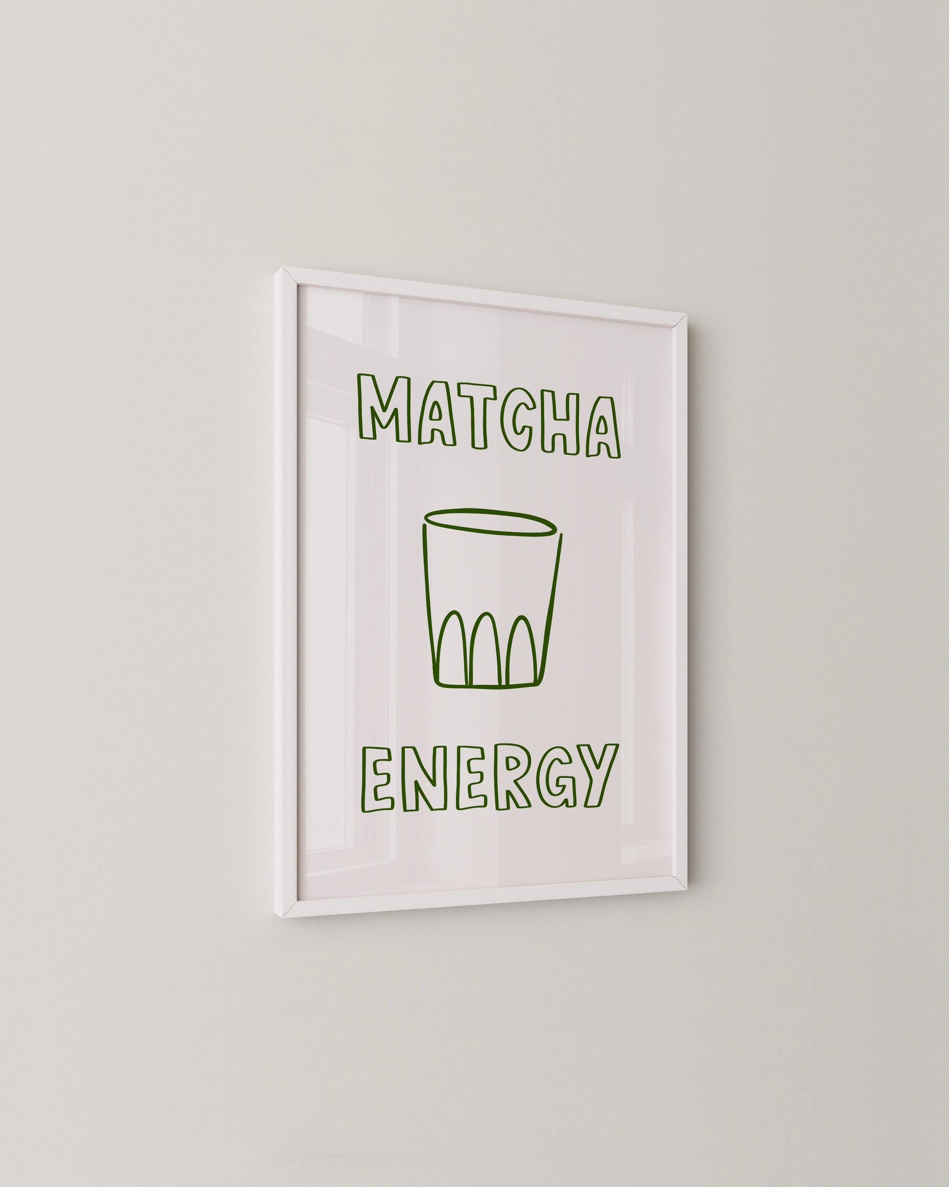 Matcha Energy Kitchen Print- Wall Art -Paperhus- Printable wall art - Instant downloads - DIY home decor -Paperhus
