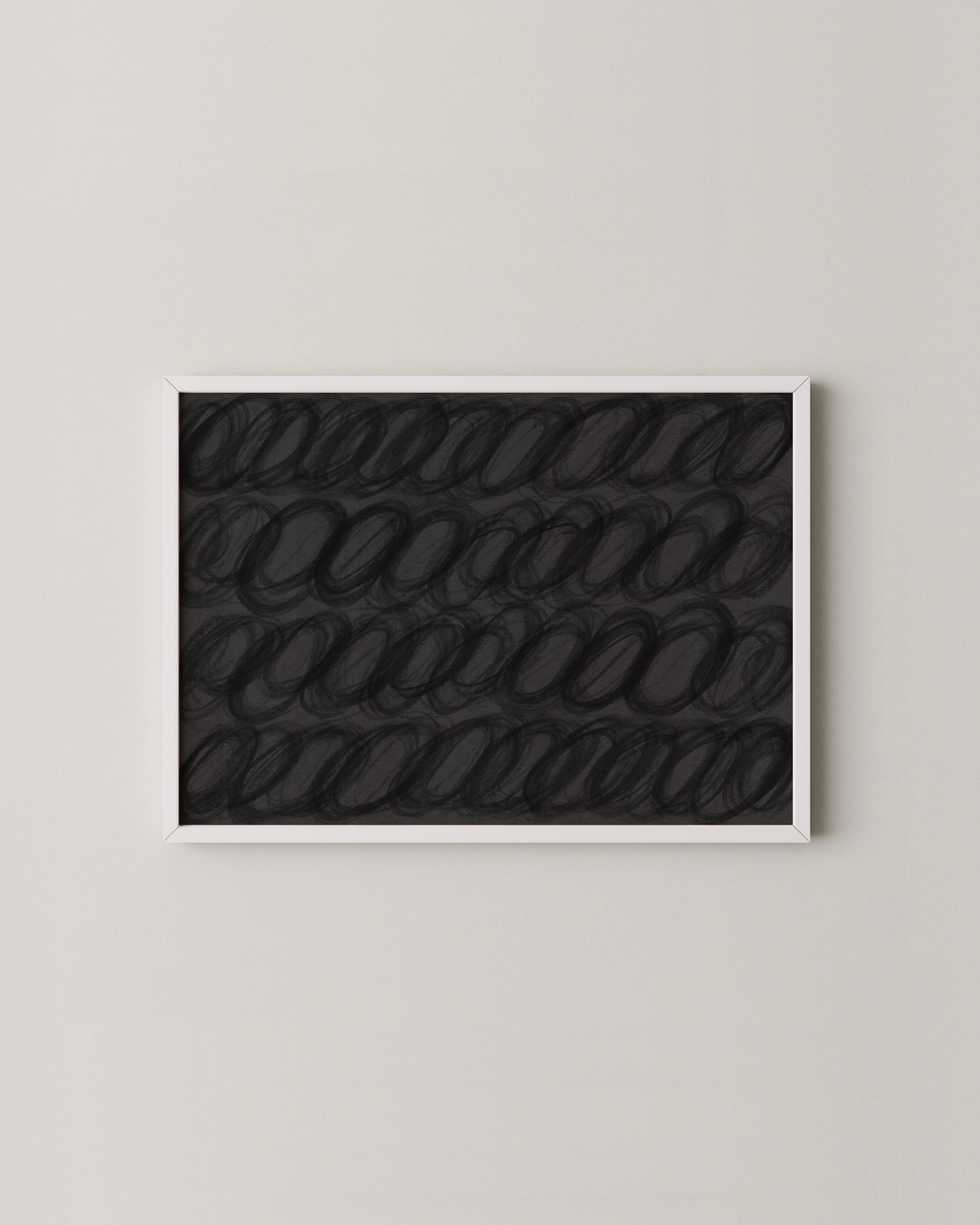 Black Scribble Abstract Print- Wall Art -Paperhus- Printable wall art - Instant downloads - DIY home decor -Paperhus