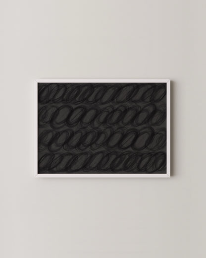 Black Scribble Abstract Print- Wall Art -Paperhus- Printable wall art - Instant downloads - DIY home decor -Paperhus