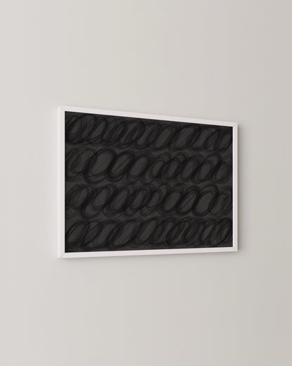 Black Scribble Abstract Print- Wall Art -Paperhus- Printable wall art - Instant downloads - DIY home decor -Paperhus