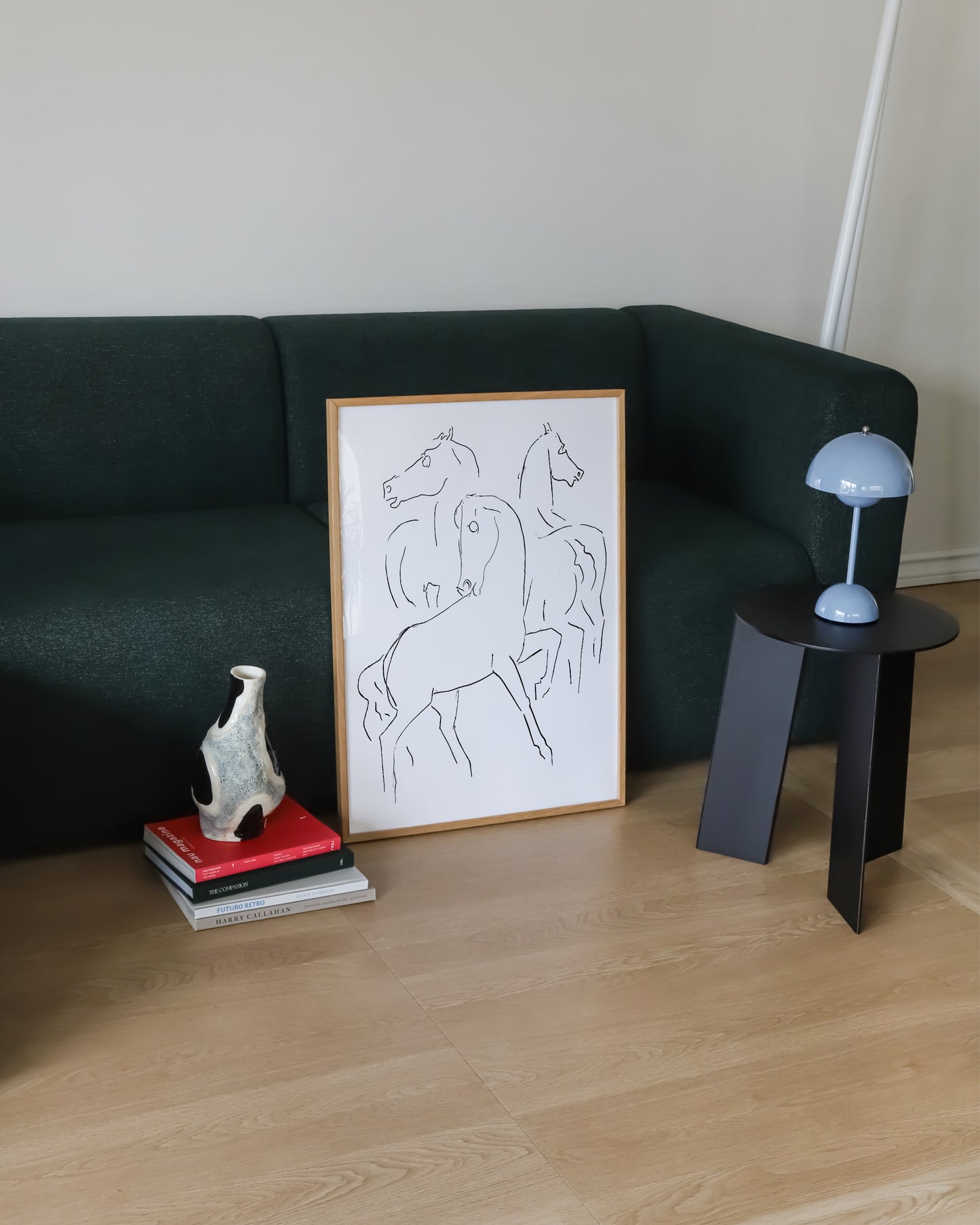 Horse Line Drawing Print- Wall Art -Paperhus- Printable wall art - Instant downloads - DIY home decor -Paperhus