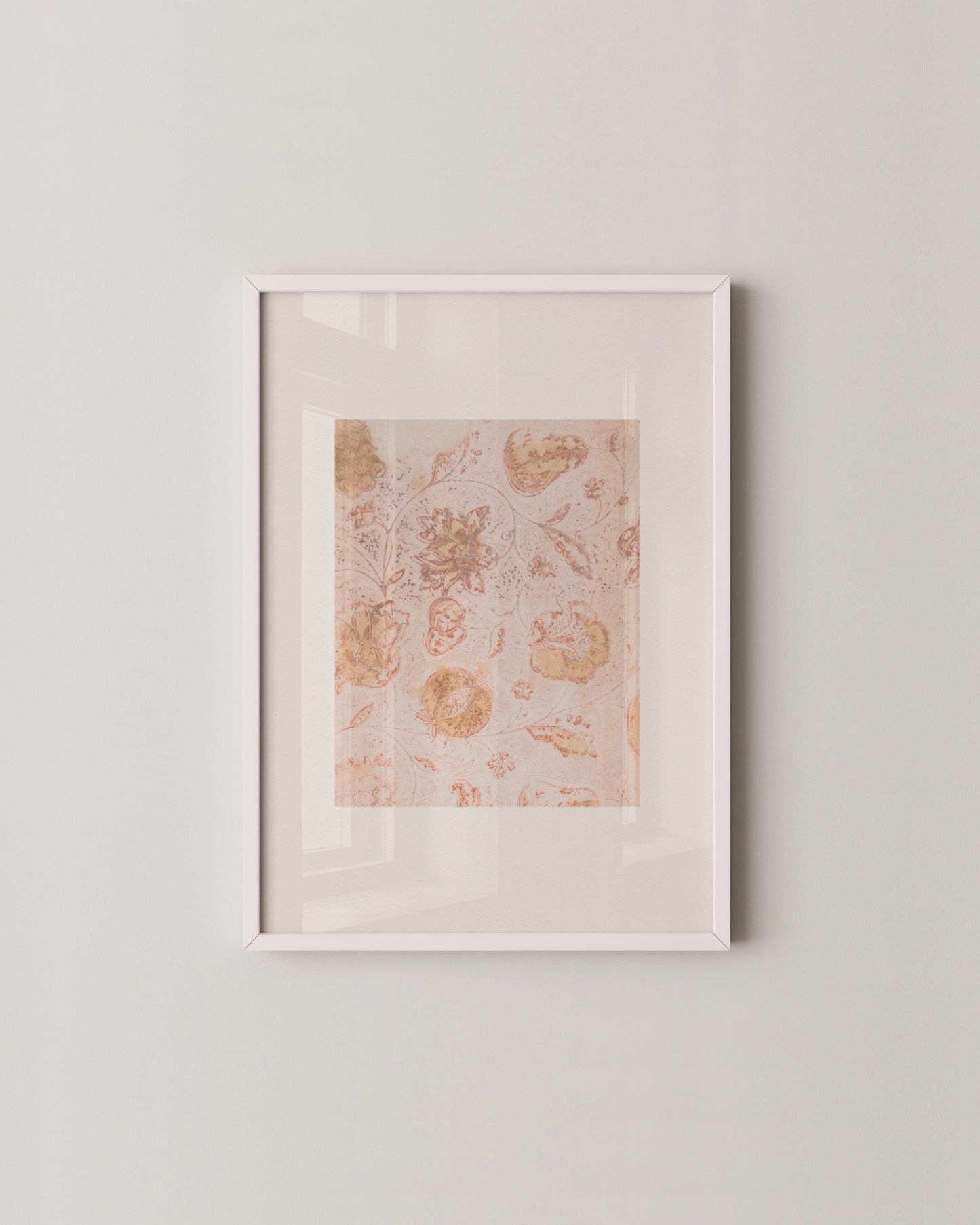 Floral Textile Set of 2- Wall Art -Paperhus- Printable wall art - Instant downloads - DIY home decor -Paperhus