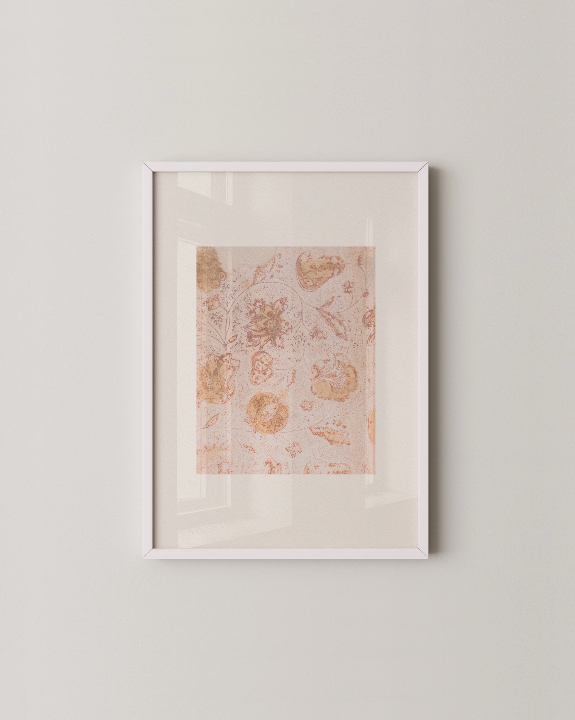 Floral Textile Set of 2- Wall Art -Paperhus- Printable wall art - Instant downloads - DIY home decor -Paperhus