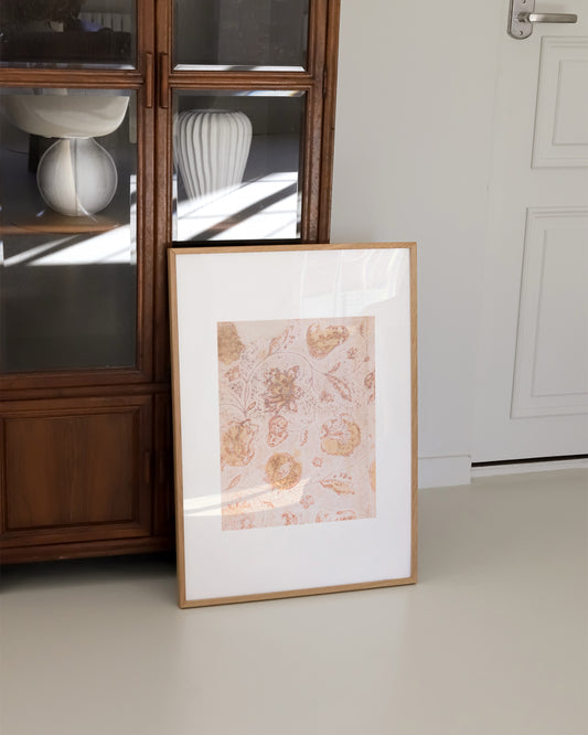 Floral Textile Printable Wall Art | Digital Download printable wall art by Paperhus