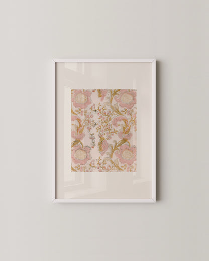 Floral Textile Set of 2- Wall Art -Paperhus- Printable wall art - Instant downloads - DIY home decor -Paperhus