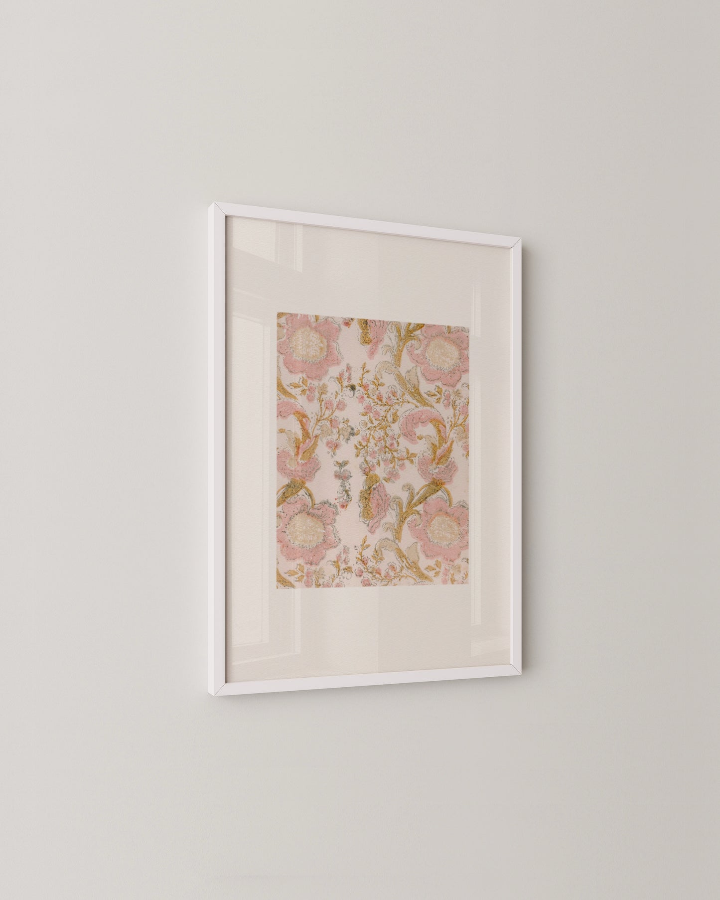 Floral Textile Print- Wall Art -Paperhus- Printable wall art - Instant downloads - DIY home decor -Paperhus