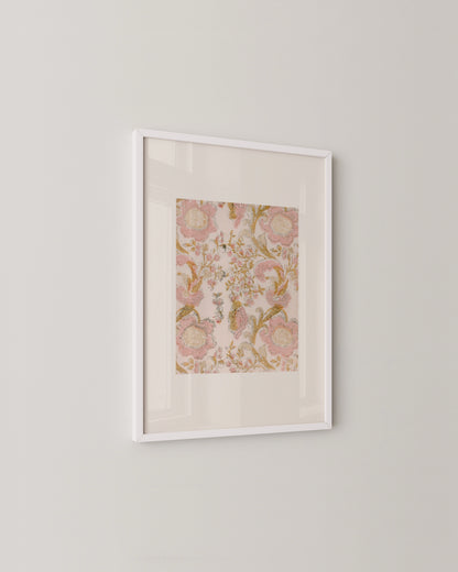 Floral Textile Print- Wall Art -Paperhus- Printable wall art - Instant downloads - DIY home decor -Paperhus