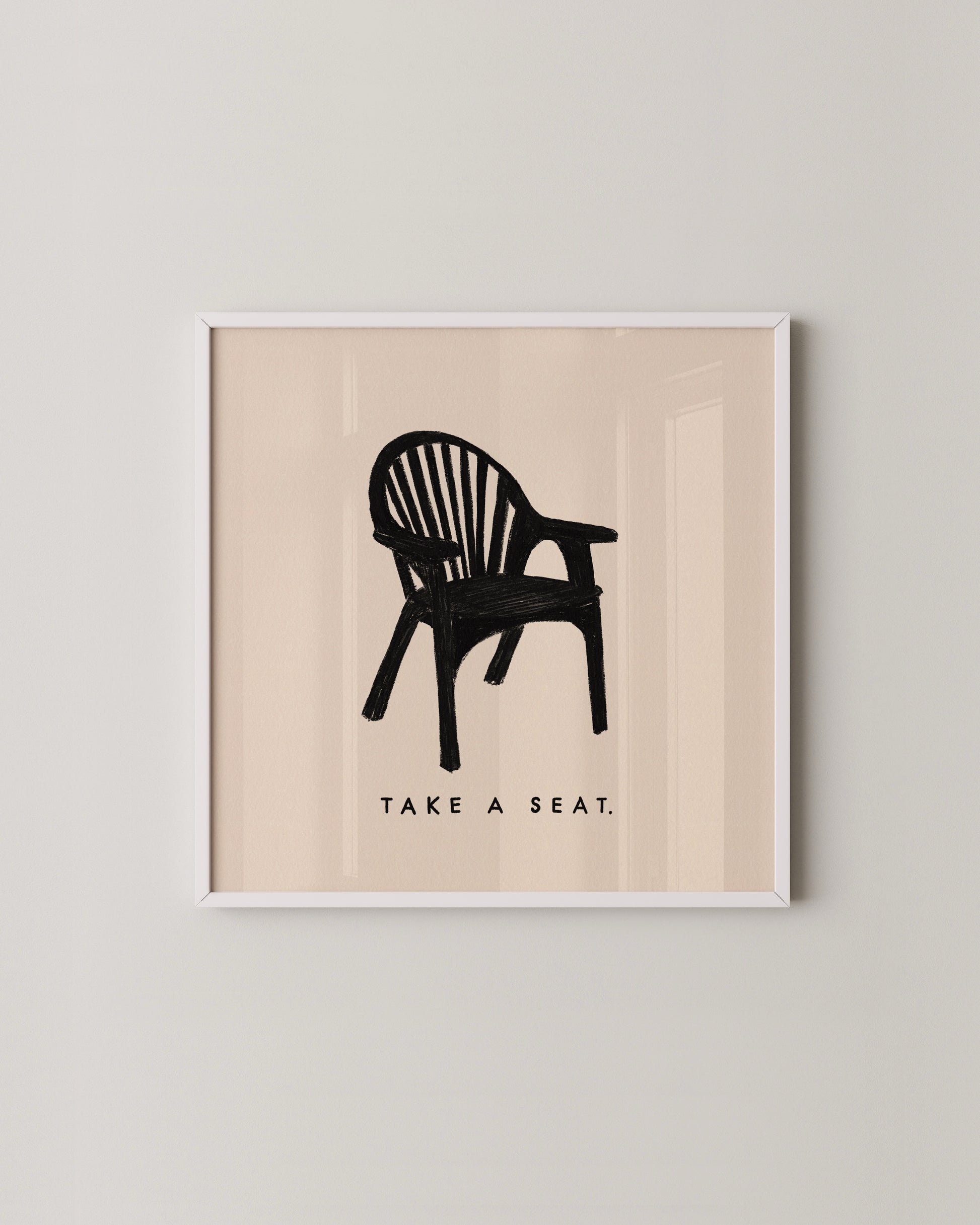 Take a Seat Print- Wall Art -Paperhus- Printable wall art - Instant downloads - DIY home decor -Paperhus