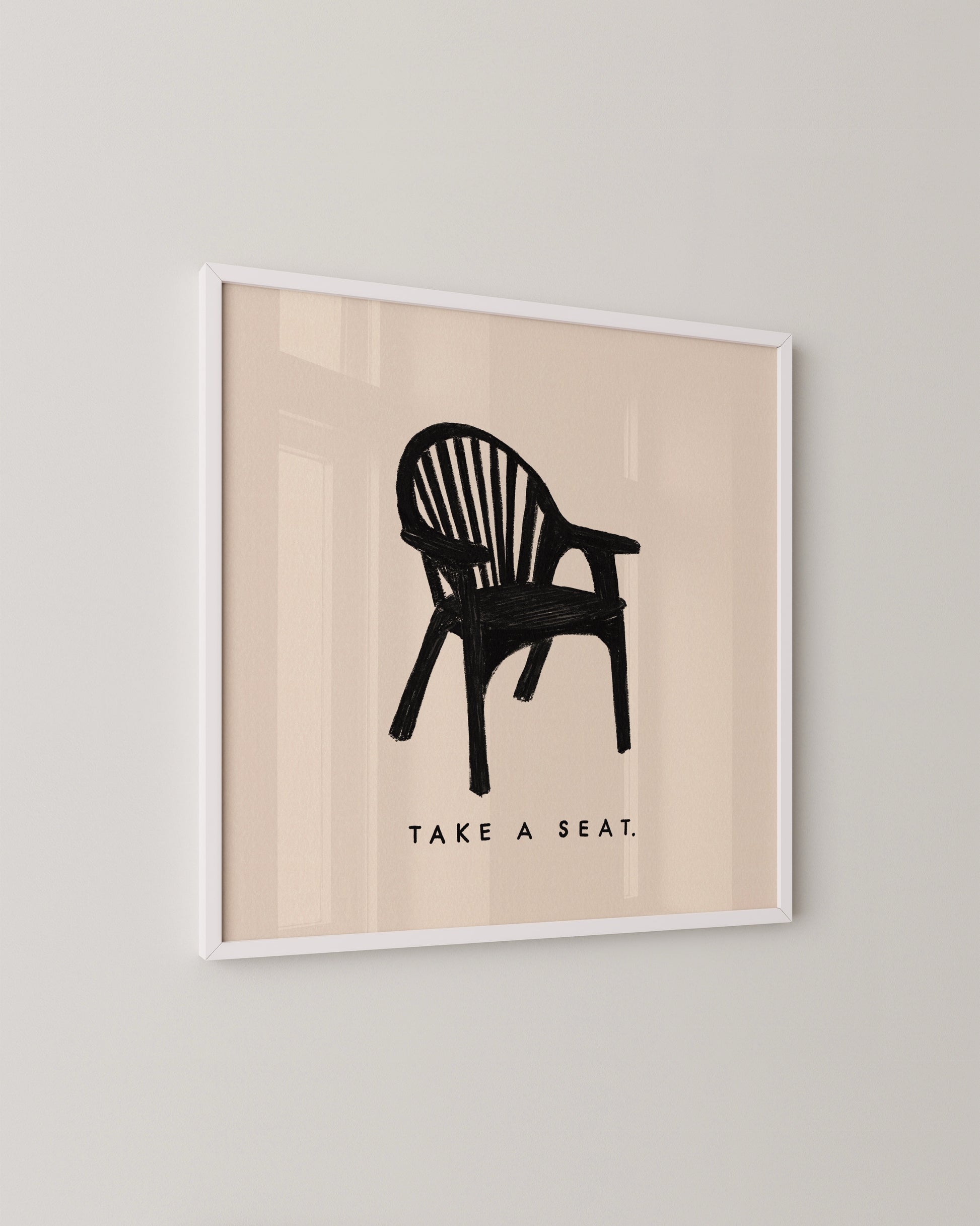 Take a Seat Print- Wall Art -Paperhus- Printable wall art - Instant downloads - DIY home decor -Paperhus