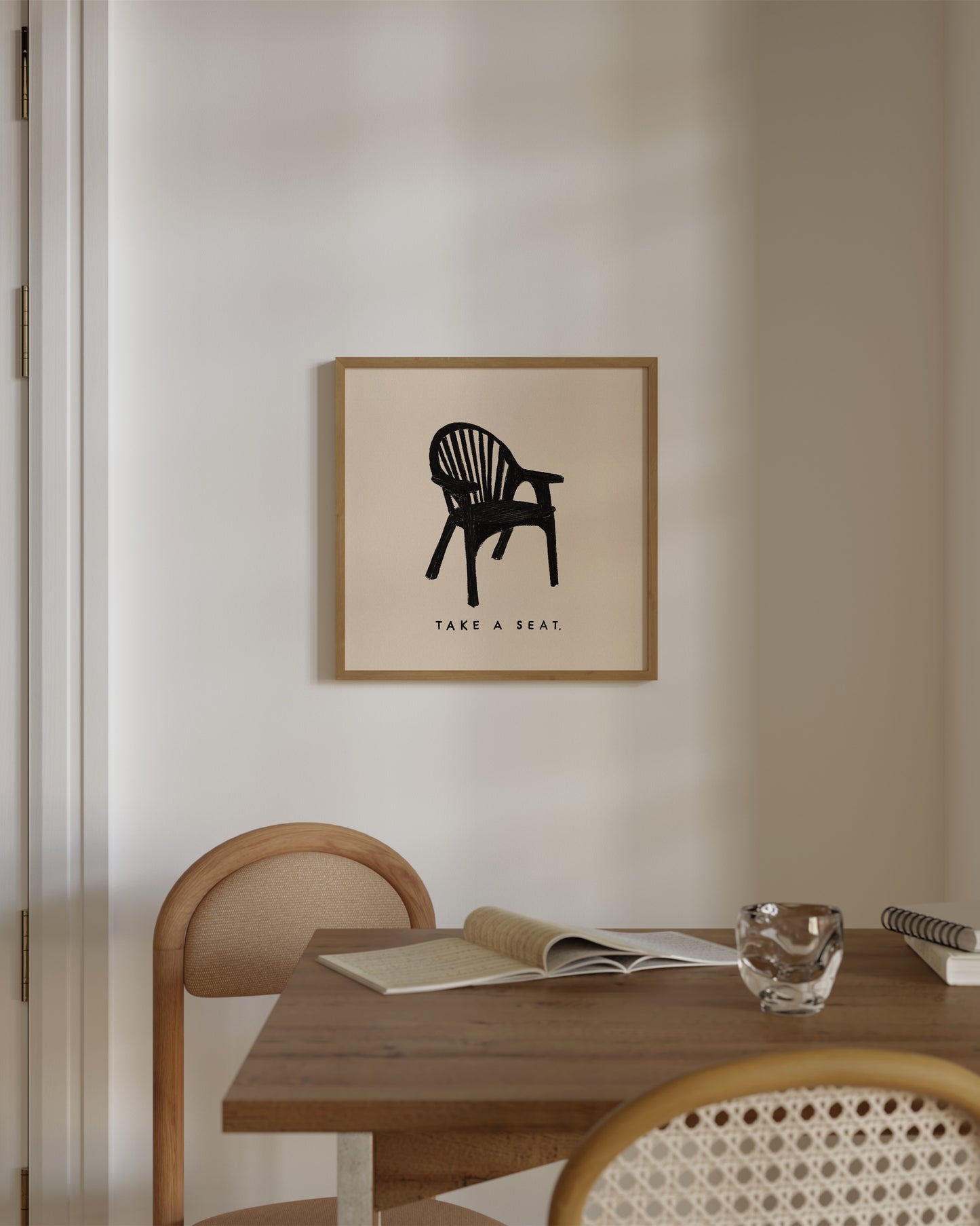 Take a Seat Print- Wall Art -Paperhus- Printable wall art - Instant downloads - DIY home decor -Paperhus