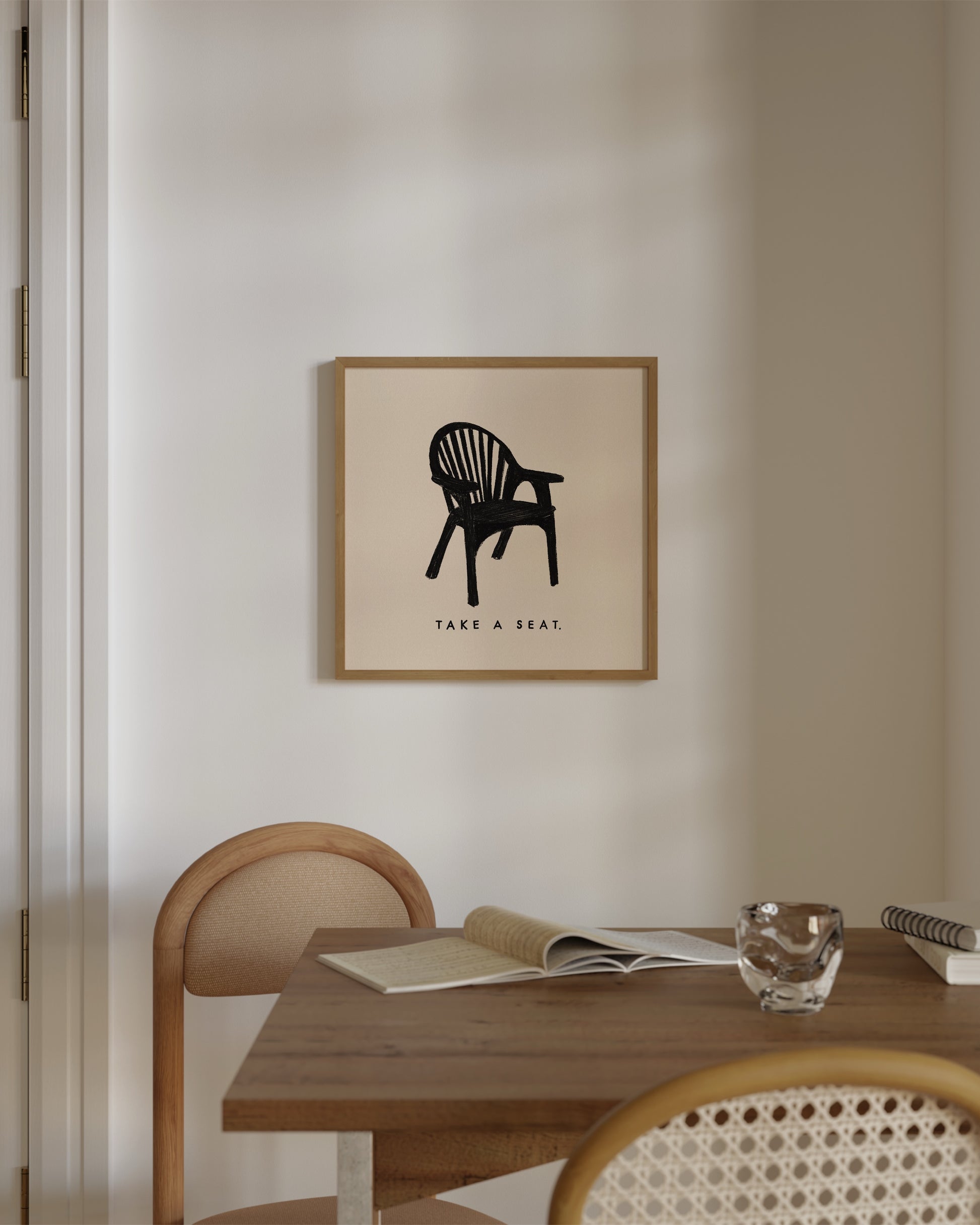 Take a Seat Print- Wall Art -Paperhus- Printable wall art - Instant downloads - DIY home decor -Paperhus