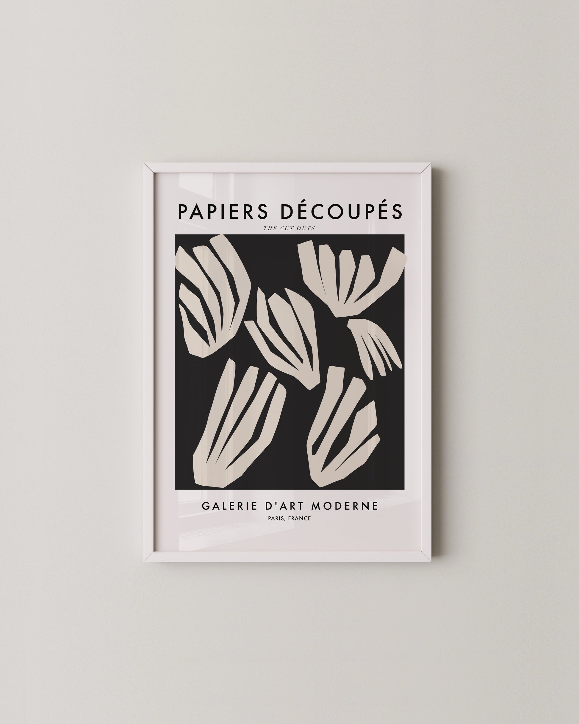 Black Cut-Outs Print- Wall Art -Paperhus- Printable wall art - Instant downloads - DIY home decor -Paperhus