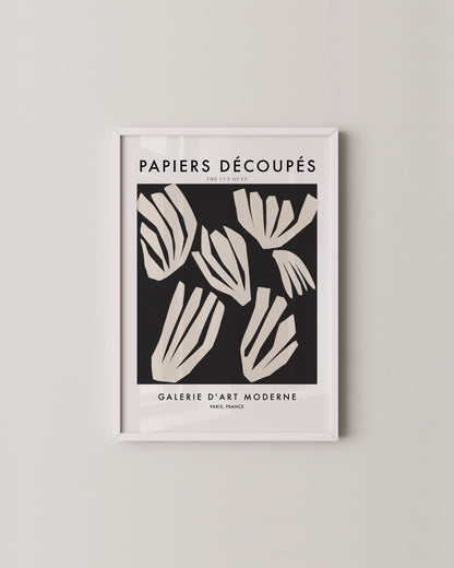 Black Cut-Outs Print- Wall Art -Paperhus- Printable wall art - Instant downloads - DIY home decor -Paperhus