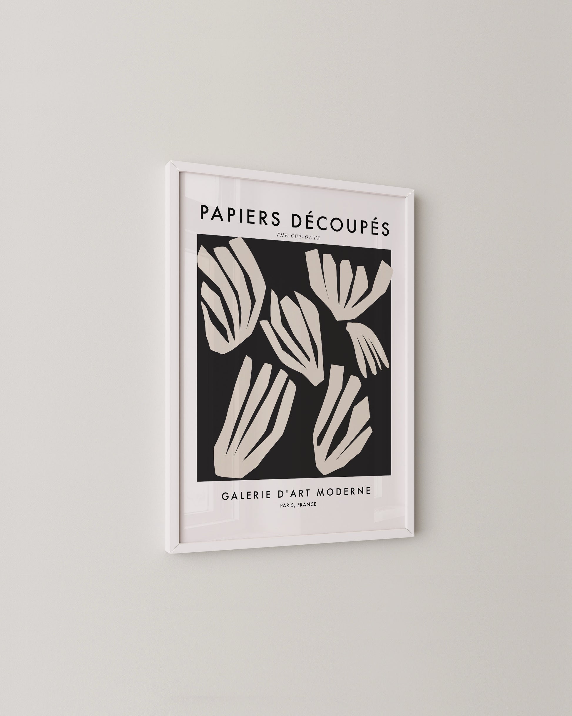 Black Cut-Outs Print- Wall Art -Paperhus- Printable wall art - Instant downloads - DIY home decor -Paperhus
