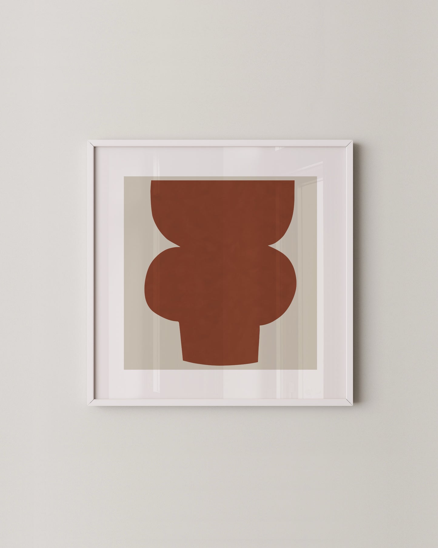 Terracotta Shapes Set of 2- Wall Art -Paperhus- Printable wall art - Instant downloads - DIY home decor -Paperhus