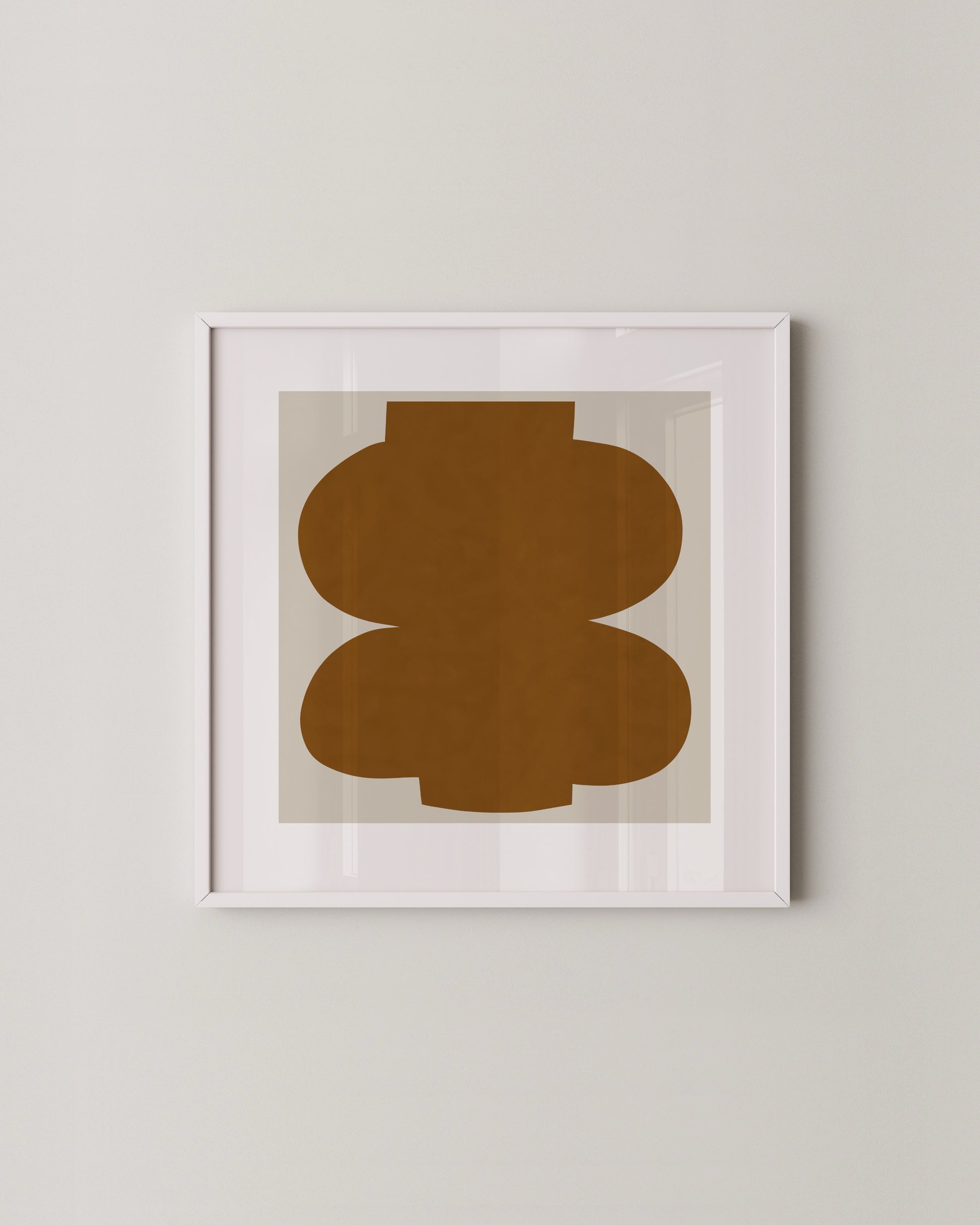 Terracotta Shapes Set of 2- Wall Art -Paperhus- Printable wall art - Instant downloads - DIY home decor -Paperhus