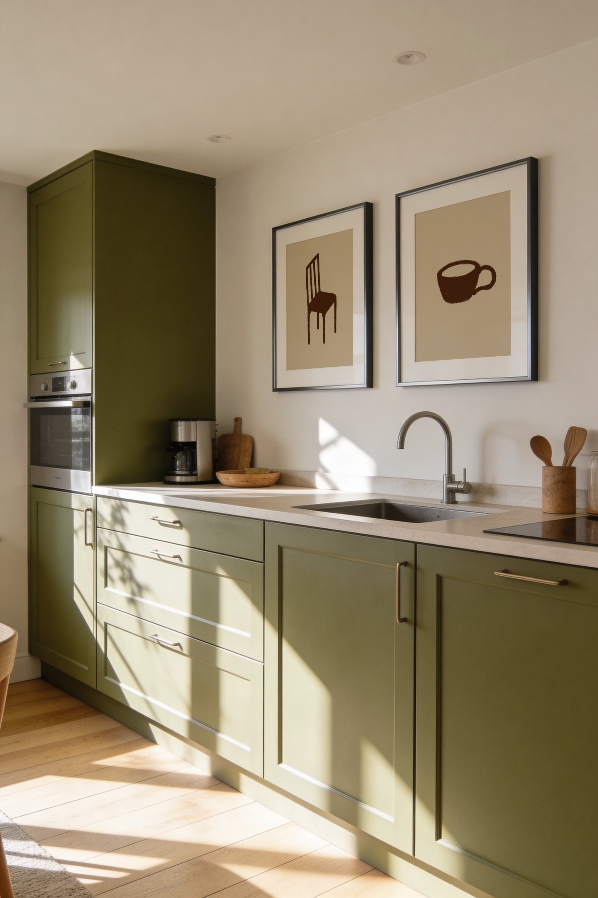 Kitchen objects. Set printable wall art by Paperhus