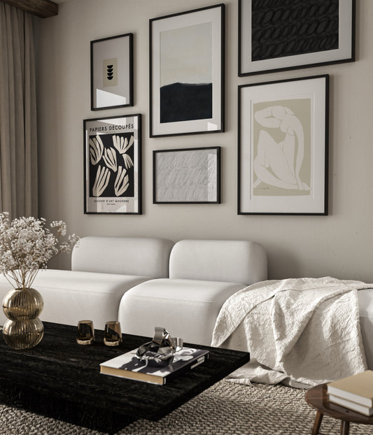 Neutral Modern Gallery- Wall Art -Paperhus- Printable wall art - Instant downloads - DIY home decor -Paperhus
