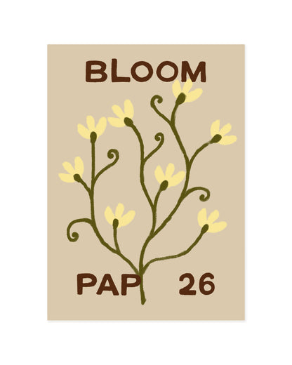 Bloom Series printable wall art by Paperhus