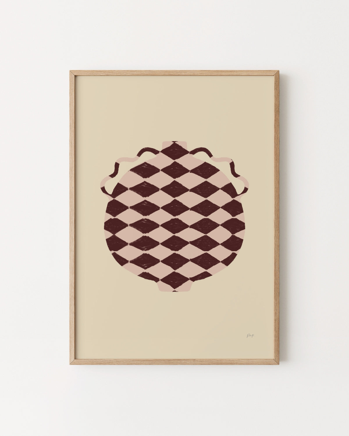 Vase Edit. Muave Print