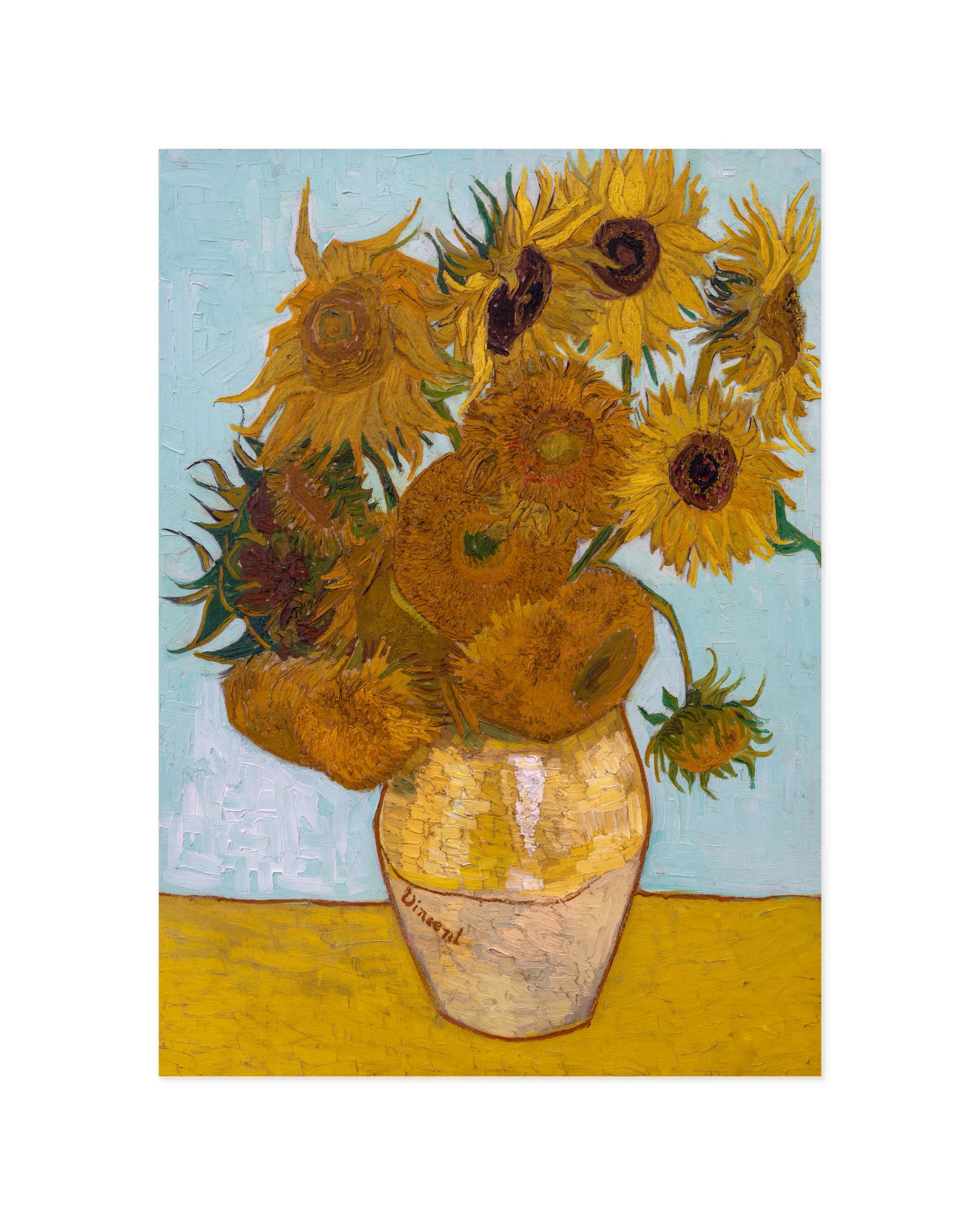 Van Gogh. Sunflowers printable wall art by Paperhus