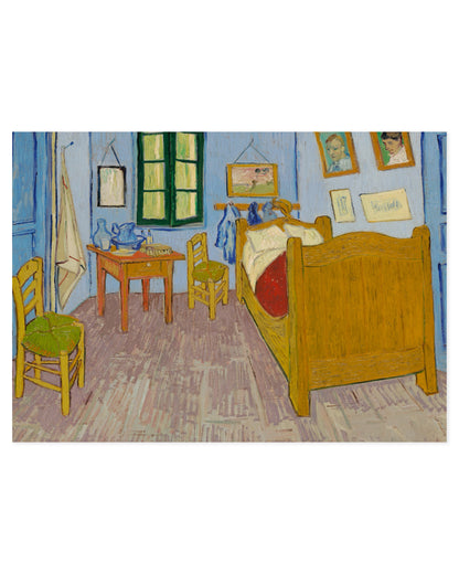 Van Gogh. Bedroom in Arles printable wall art by Paperhus