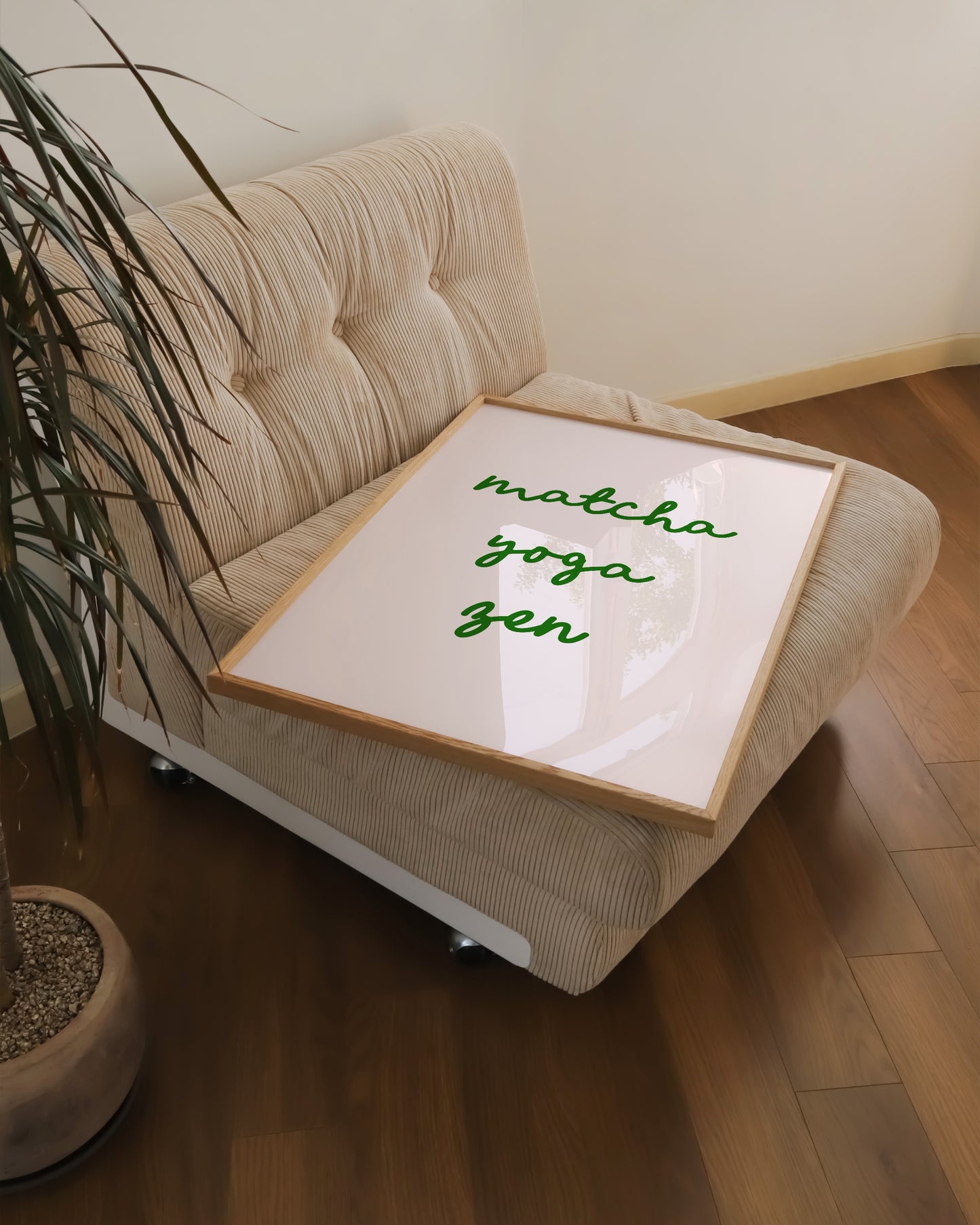 Matcha Yoga Zen Print- Wall Art -Paperhus- Printable wall art - Instant downloads - DIY home decor -Paperhus
