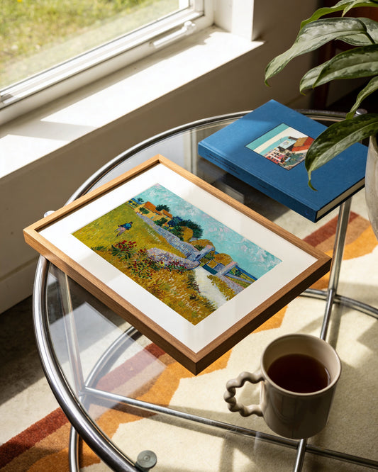 Van Gogh. Farmhouse in Provence printable wall art by Paperhus
