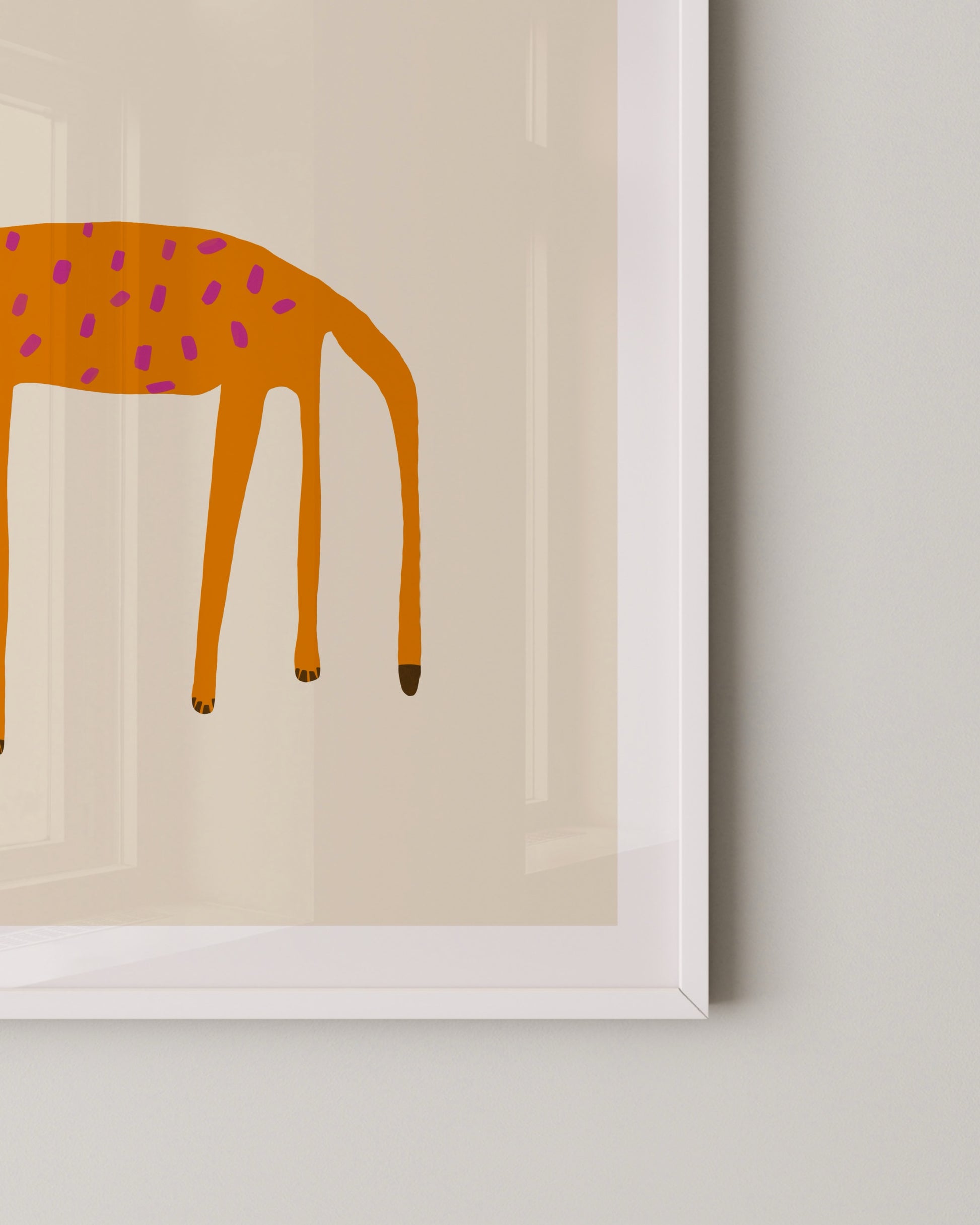 Spotted Cat Print- Wall Art -Paperhus- Printable wall art - Instant downloads - DIY home decor -Paperhus
