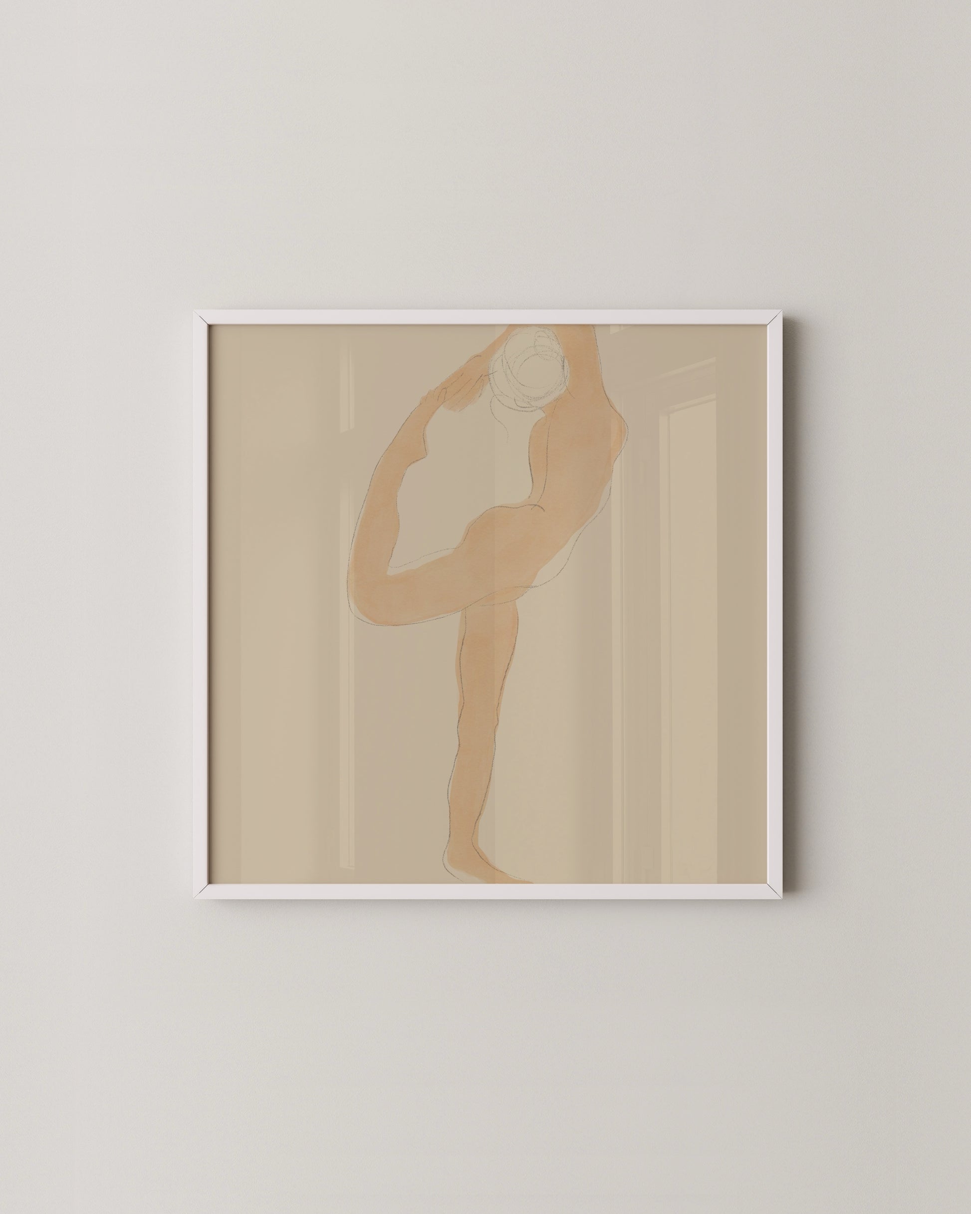Elegant Line Figure Print- Wall Art -Paperhus- Printable wall art - Instant downloads - DIY home decor -Paperhus