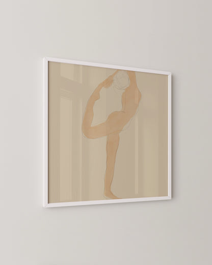 Elegant Line Figure Print- Wall Art -Paperhus- Printable wall art - Instant downloads - DIY home decor -Paperhus