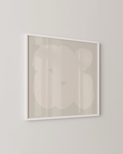 Beige Abstract Shape Print- Wall Art -Paperhus- Printable wall art - Instant downloads - DIY home decor -Paperhus