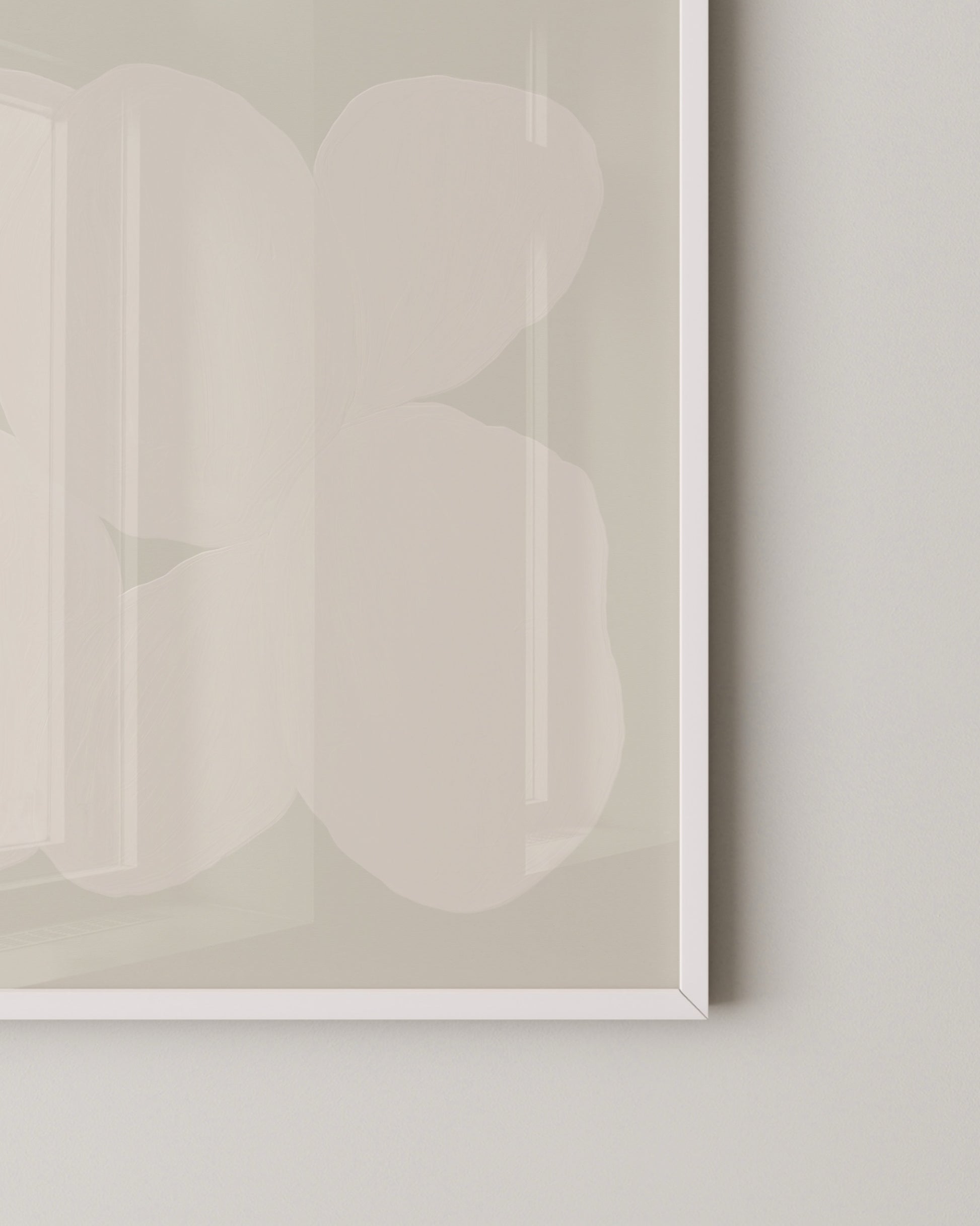 Beige Abstract Shape Print- Wall Art -Paperhus- Printable wall art - Instant downloads - DIY home decor -Paperhus