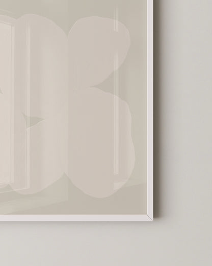 Beige Abstract Shape Print- Wall Art -Paperhus- Printable wall art - Instant downloads - DIY home decor -Paperhus