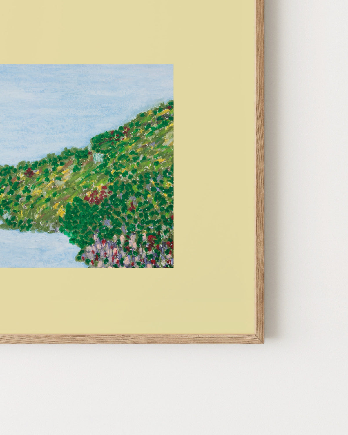 Oil Pastels. Irish Escape Print