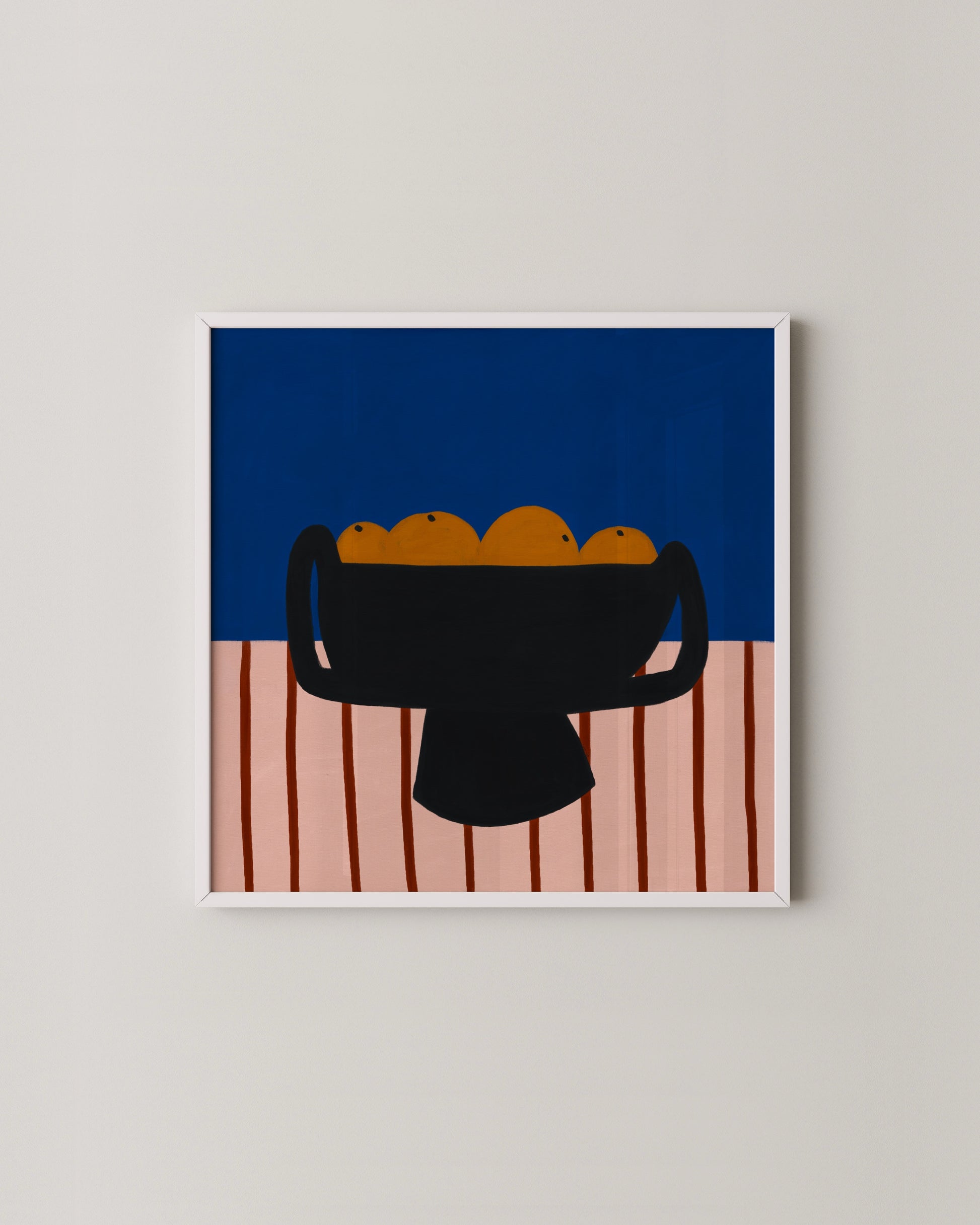 Orange Fruit Bowl Print- Wall Art -Paperhus- Printable wall art - Instant downloads - DIY home decor -Paperhus