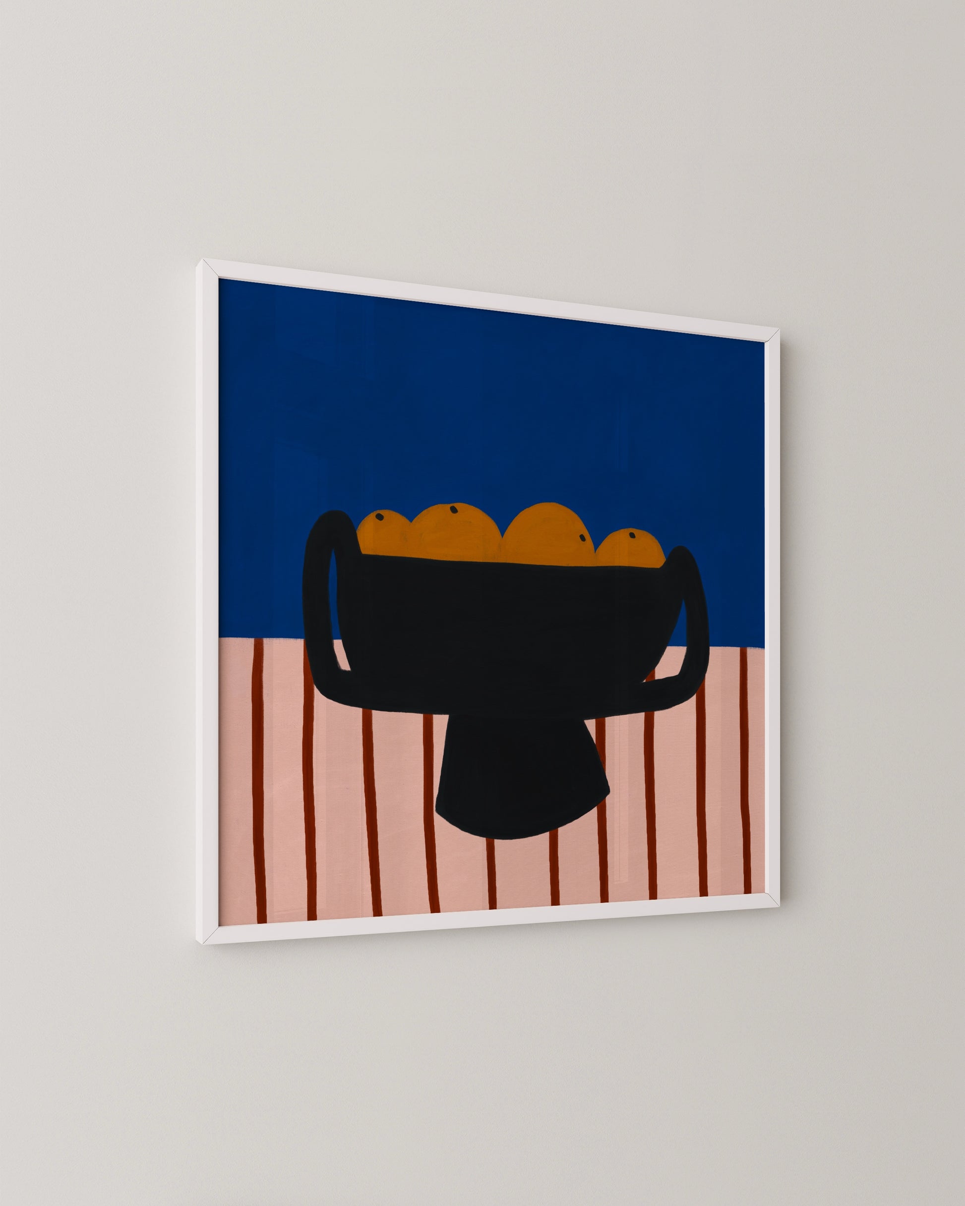 Orange Fruit Bowl Print- Wall Art -Paperhus- Printable wall art - Instant downloads - DIY home decor -Paperhus